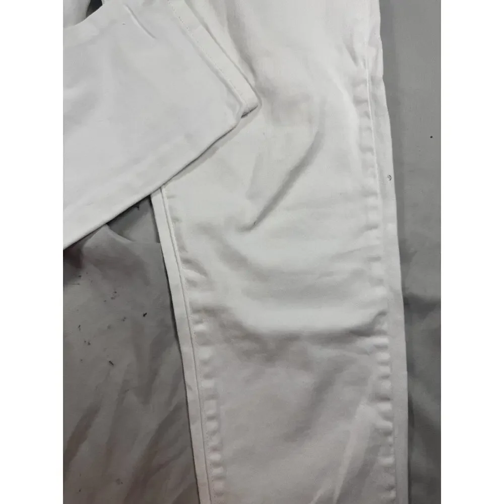 Michael Kors White Skinny Jeans Women’s Size 10 Stretch Denim